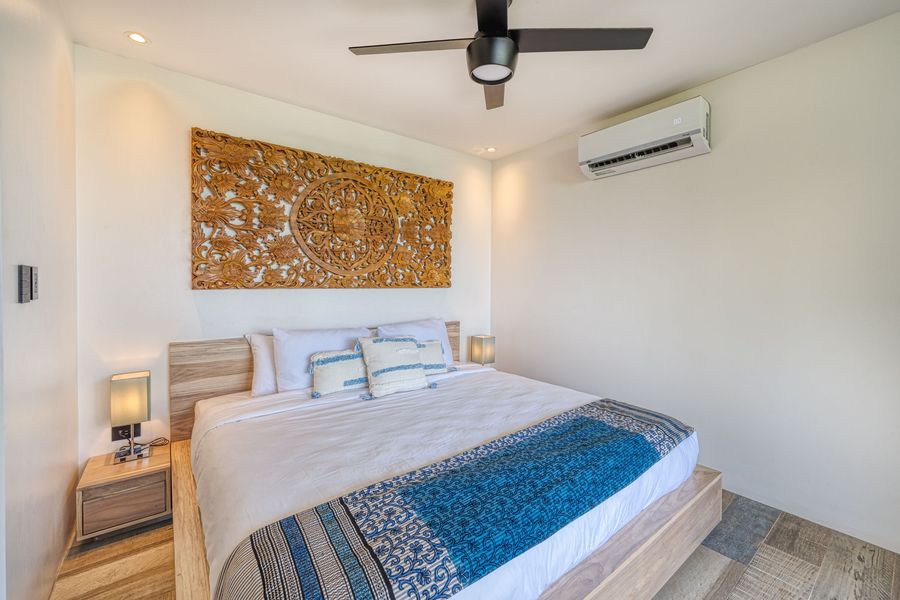 The casita primary bedroom